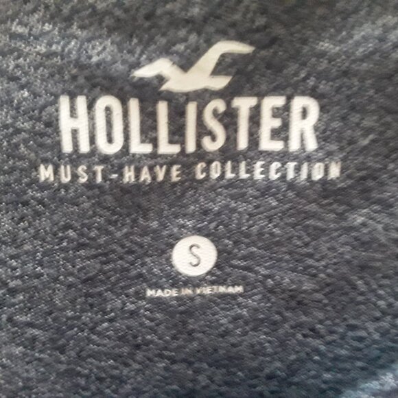 Hollister Must Have Collection mens small dark speckled blue,3 button - Picture 4 of 4